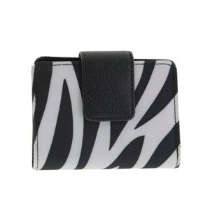 Kenneth Cole Reaction Zebra Print Bifold Wallet